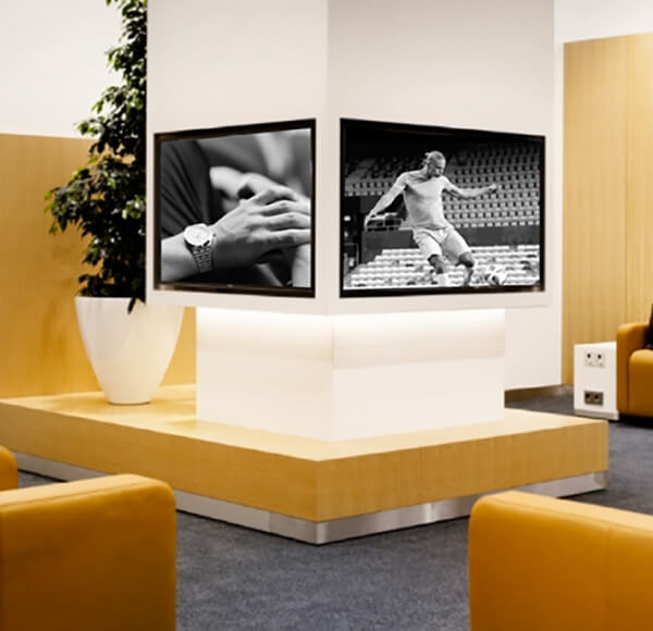 Lufthansa Ambient Media - Lounge Screens