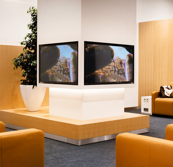 Lufthansa Ambient Media - Lounge